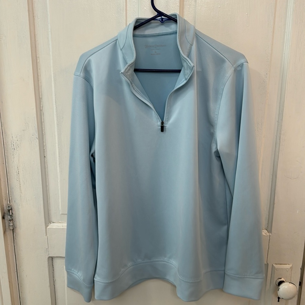 Quarter zip Hickey Freeman sweater.